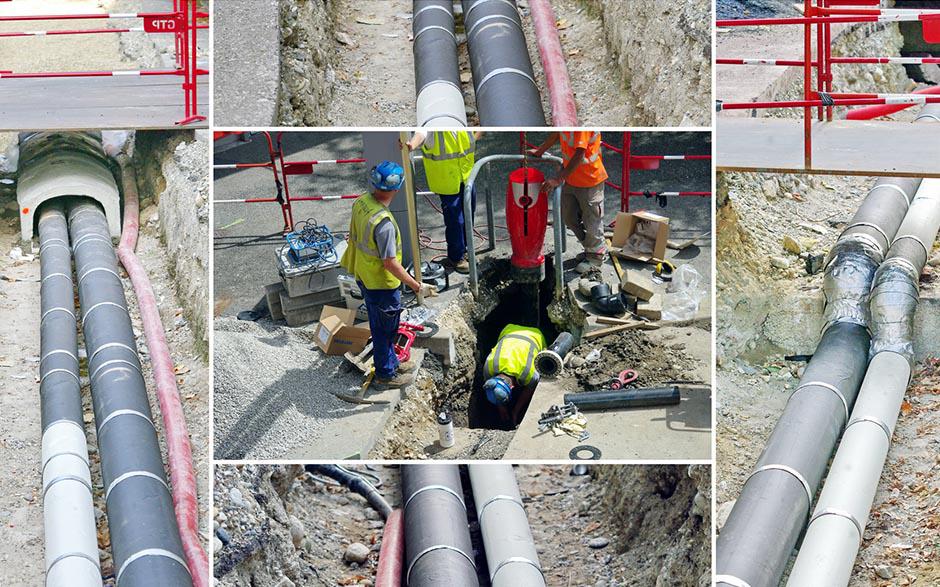 travaux assainissement Eaubonne